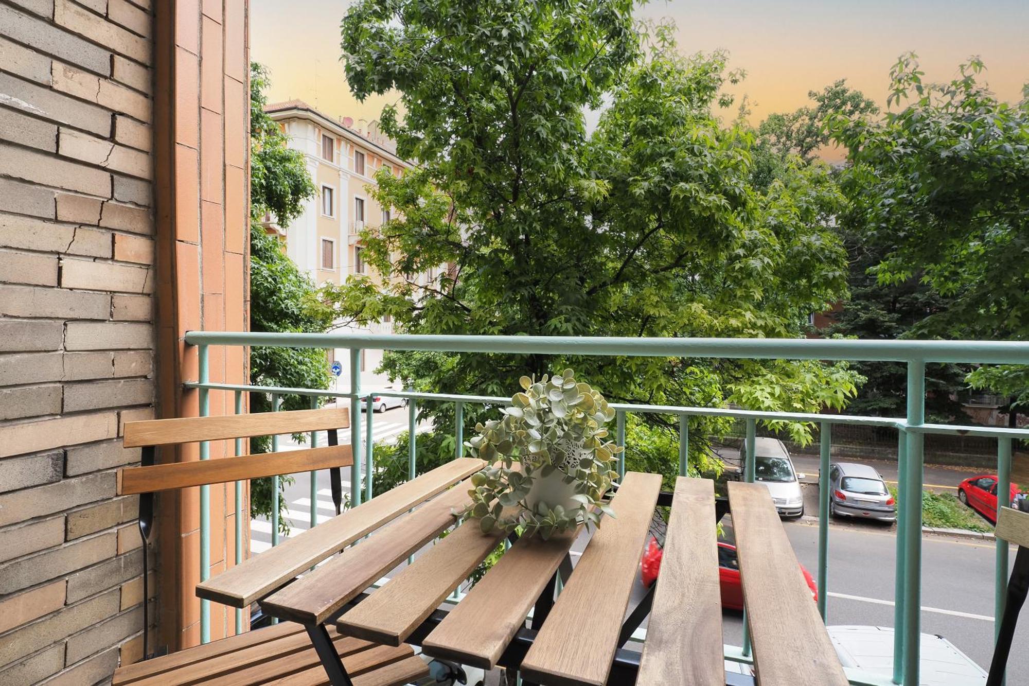 Apartamento Primopiano - Albani Milán Exterior foto